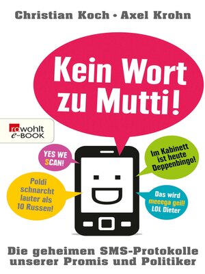 cover image of Kein Wort zu Mutti!